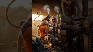 🐒 “A monkey, a tractor, and divine power — the village has never seen this before!” 😮⚡   #bulun #ai