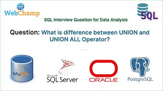 SQL Que 4: Mastering UNION and UNION ALL in SQL | Combining (Append Data) Data Like a Pro!