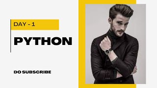 Python  Day - 1