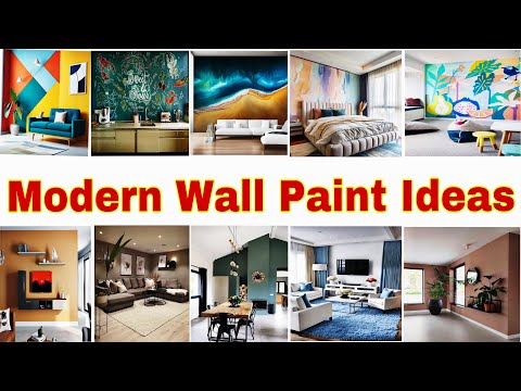 Modern Wall Paint designs | Amazing Wall Paint ideas | #wallpaintideas #wallpainting #wallpaints