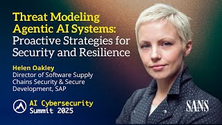 Keynote | Threat Modeling Agentic AI Systems: Proactive Strategies for Security and Resilience