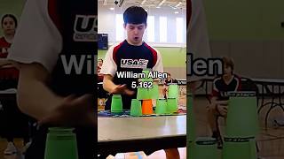 The Worlds FASTEST Cup Stacking 🥤😲