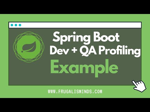 Load environment configurations and properties with Spring Example | Spring boot @Profile !