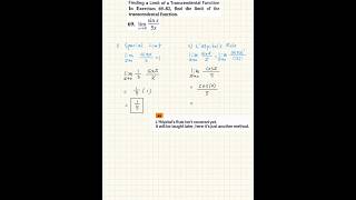 AP Calculus – Limit Techniques Ep. 1 | sin(x)/5x with Special Limit & L’Hôpital’s Rule