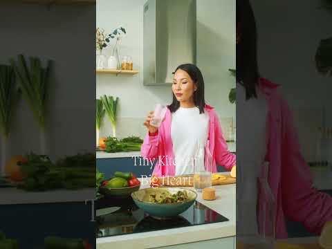 Tiny Kitchens. Big Heart #SmallKitchenBigLove #EmotionalCuration #KitchenRituals #NomoraStyle