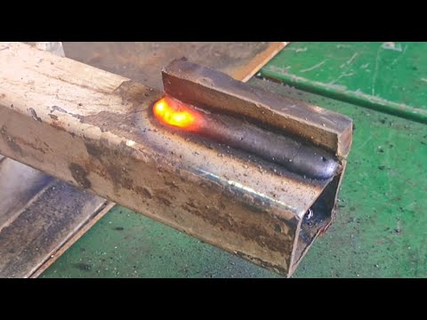 Welding technique 2f thick plate to light square tube, whick is less discussed