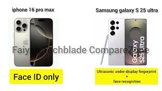 iPhone 16 Pro Max vs S25 Ultra – Ultimate Flagship Battle! 🔥📱 Which one is better? 🙄What to buy? 🤔