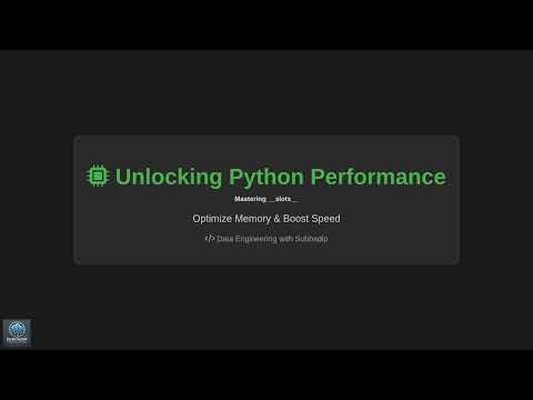 Unlocking Python Performance: Mastering __slots__