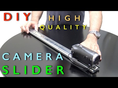 DIY HQ Camera Slider in 10 minutes