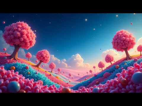 Mina's Adventure in Candyland - A Sweet Tale of Triumph