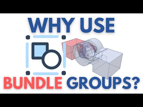 When should you use Tinkercad's Bundle grouping tool?