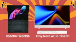 HP's new game-changing tech: Envy Move, 24-inch Portable AIO PC & Spectre Foldable #laptop #hp #new