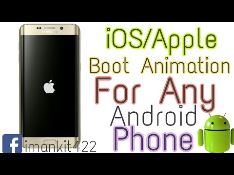 iOS/Apple Boot animation for any Android phone