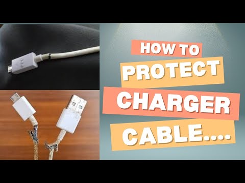 How to protect your mobile charger data cable||protection||cables