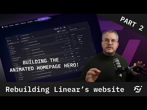 Part 2: Rebuilding Linear's Homepage with Next.js and Tailwind