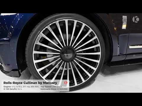 2020 Rolls Royce cullnian. World's most luxury suv