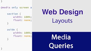 Learn Media Queries - Web Design Layout