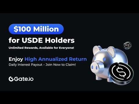 I Tried the USDE Token Rewards on Gate.io HOLD USDE TOKEN GET 100Millions REWARD #Gate.io #USDE