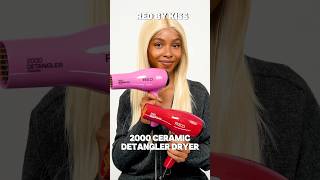 Red by Kiss 2000 Ceramic Detangler Dryer | 3-in-1 Styling Magic!  #HairDryer #HairStyling #RedByKiss