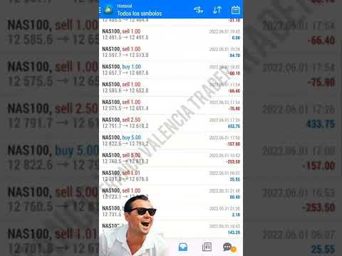 Trading en NASDAQ 📊📉📈🇱🇷    #trading #daytrading #inversiones #eurusd #nasdaq #sp500 #dowjones