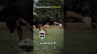 Handstand master in one year ☠️ #motivation #calisthenicsbeginner #calisthenicsworkout #calisthenics