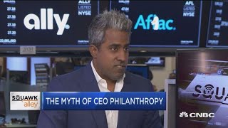 Tech philanthropy: Self-serving or sincere?