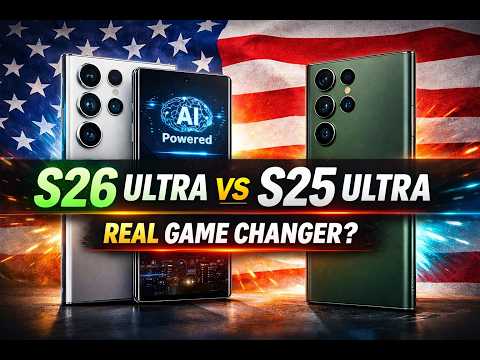Samsung S26 Ultra vs S25 Ultra — The First Real Smartphone Leap in Years