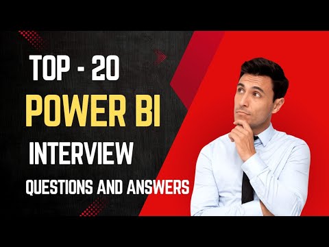 Top 20 Power BI Interview Questions & Answers | Data Analyst Interview #powerbi #dataanalysis