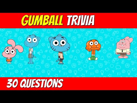 GUMBALL Trivia | Cartoon quiz challenge