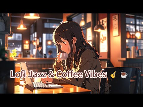 【Jazz】Lofi Jazz & Coffee Vibes 🎷☕ | Chill Beats for Work & Study #lofijazz #lofistudy #作業用bgm