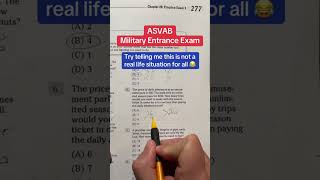 ASVAB Arithmetic Reasoning Practice Problem of the Day6 #asvab #arithmeticreasoning #afqt #military
