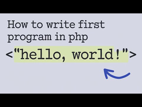 How to write and execute first php program after install xampp in computer or laptop #php #program