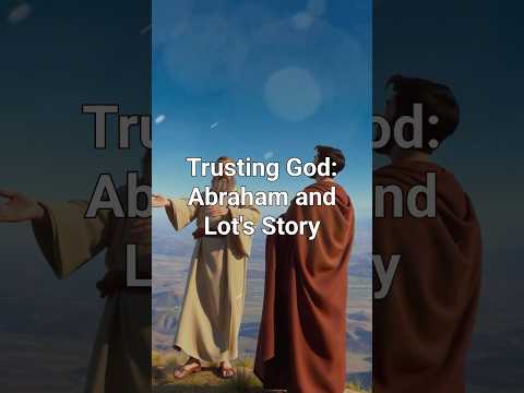 Trusting God: Abraham and Lot's Story #biblestories #biblicalfigures #motivation #christianfaith