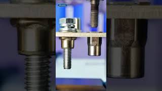 Rivet nuts are so easy to install! #fastener #rivets #factory #rivetnut #nutsert #china #maker