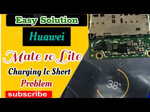 All Huawei Charging Ic Problem|Fix Huawei Mate 10 Lite OVP Ic Short|Step-by-Step Repair Guide