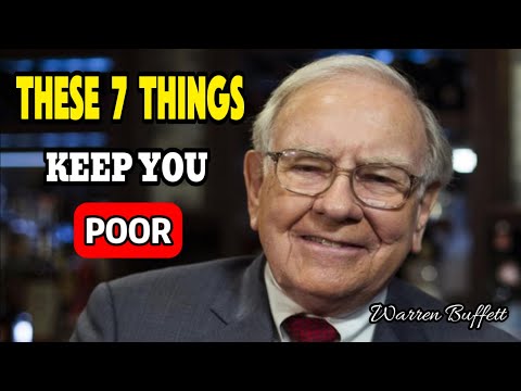 STOP THESE 7 HABITS: Warren Buffett’s Advice for Broke Professionals