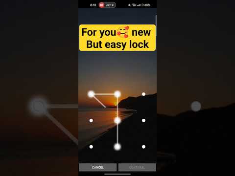 #for you new easy  pattern phone lock# Bluetooth patter lock#