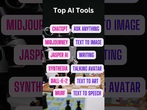 Top 6 AI Tools you need to know #AI #chatgpt #midjourney #shorts #trending #viral #foryou #learning