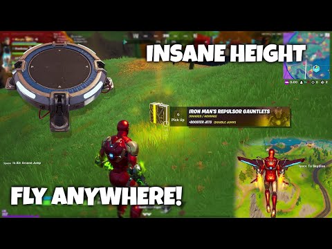 BROKEN Mobility using Stark Gauntlets and Launch Pad in Marvel Takeover