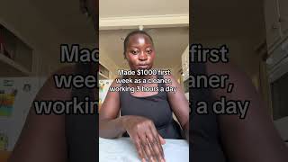 I started a cleaning business #cleaningbusinessowner #cleaningbusinesssucess #smallbusinessowner