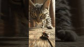 Cat vs Rat in High-Speed Chase | Smartphone POV Photorealistic Action 🐱🐭 #realityhack #facecapture