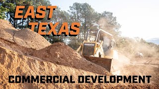 Civil Site Work on a Commercial Development in East Texas