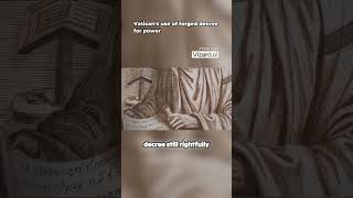 Vatican's use of forged decree for power