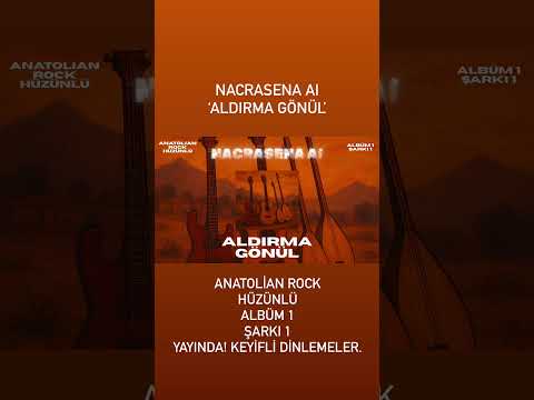 NACRASENA AI - Aldırma Gönül (Anatolian Rock Cover) Hüzünlü #shorts