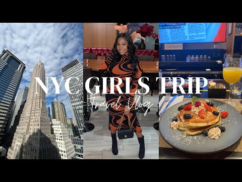 NYC Girls Trip | Travel Vlog | New York City Vacation | Fall Travel