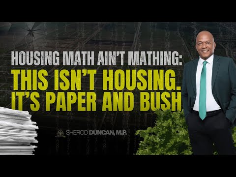 HOUSING MATH AIN’T MATHING: 92.5% of Allocations Is Dirt and Bush
