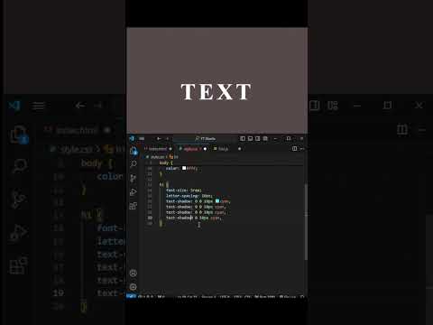 Glowing Text Effects with CSS: A Step-by-Step Guide... #webcode #coding #webdesign #learnwebcode
