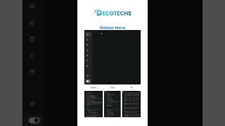 Responsive Sidebar Navigation UI 🔥 | HTML CSS JS