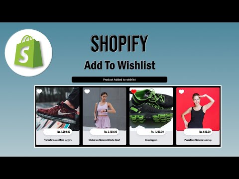 Shopify Add To Wish List Part 5