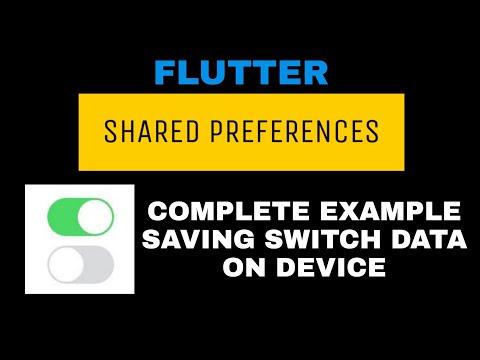 Shared Preferences in Flutter Full Example | easyFlutter